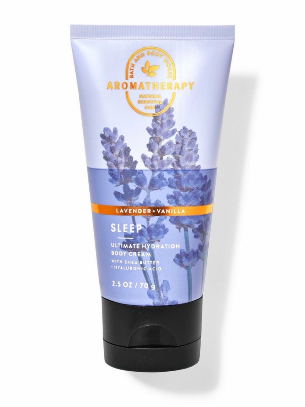 Bath and Body Works Aromatherapy Lavender and Vanilla Body Cream Travel Size